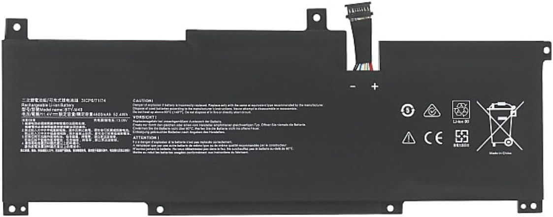 MSI Modern 14 B10MW B4MW B11SB BTY-M49 Laptop Battery